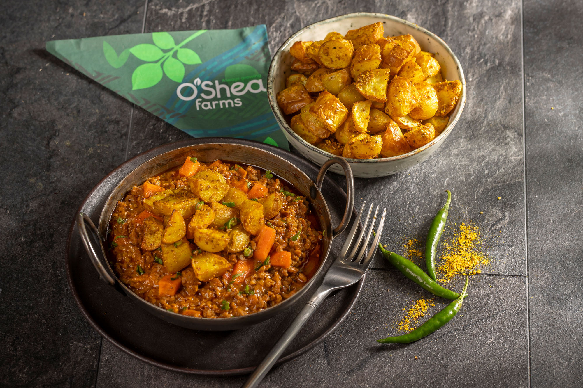 Baby Potato and Beef Curry | O'Shea Farms